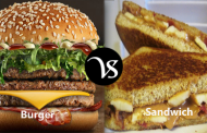 Difference between burger and sandwich