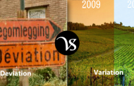 Difference between deviation and variation
