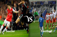 Difference between soccer and football