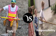 Difference between duty and responsibility