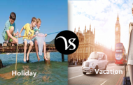 Difference between holiday and vacation