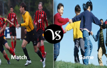 Difference between match and game