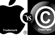 Difference between trademark and copyright