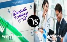 Difference between appointment and meeting
