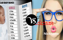 Difference between name and nickname