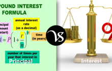 Difference between principal and interest