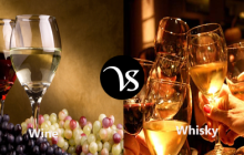 Difference between wine and whisky