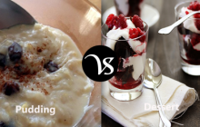 Difference between pudding and dessert