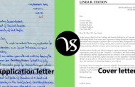 Difference between application letter and cover letter