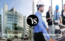 Difference between architecture and engineering