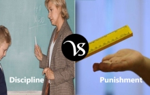 Difference between discipline and punishment
