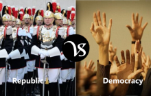 Difference between republic and democracy