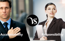 Difference between accountability and responsibility