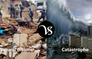 Difference between natural disaster and catastrophe