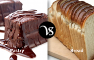 Difference between pastry and bread