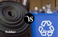 Difference between rubber and plastic