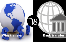 Difference between wire transfer and bank transfer