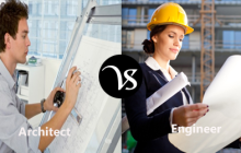 Difference between architect and engineer
