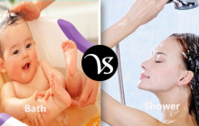 Difference between bath and shower