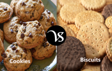 Difference between cookies and biscuits