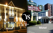 Difference between hotel and motel