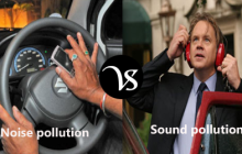 Difference between noise pollution and sound pollution