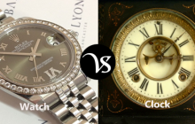 Difference between watch and clock