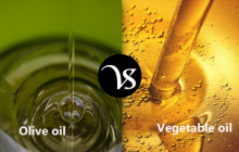 Difference between Olive oil and Vegetable oil