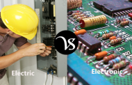 Difference between electric and electronic
