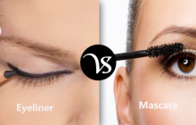Difference between eyeliner and mascara
