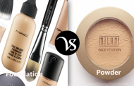 Difference between foundation and powder
