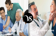 Difference between health care and medical care