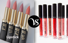 Difference between lipstick and lip lacquer