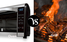 Difference between oven and grill