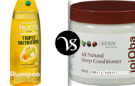 Difference between shampoo and conditioner