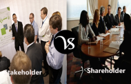 Difference between stakeholder and shareholder