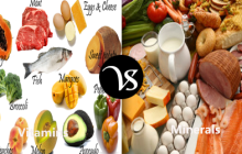 Difference between vitamins and minerals