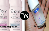 Difference between Antiperspirant and Deodorant