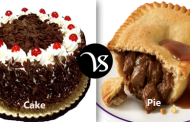 Difference between cake and pie