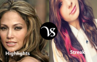 Difference between highlights and streaks
