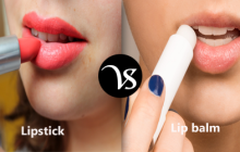Difference between lipstick and lip balm