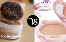 Difference between loose powder and pressed powder