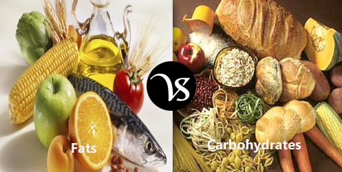 Difference-between-fats-and-carbohydrates