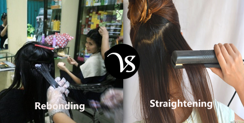 Difference-between-rebonding-and-straightening