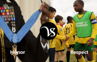 Difference between honor and respect