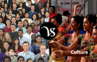 Difference between society and culture