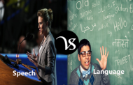 Difference between speech and language