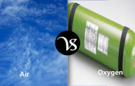 Difference between air and oxygen