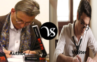Difference between author and writer