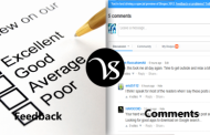 Difference between feedback and comments